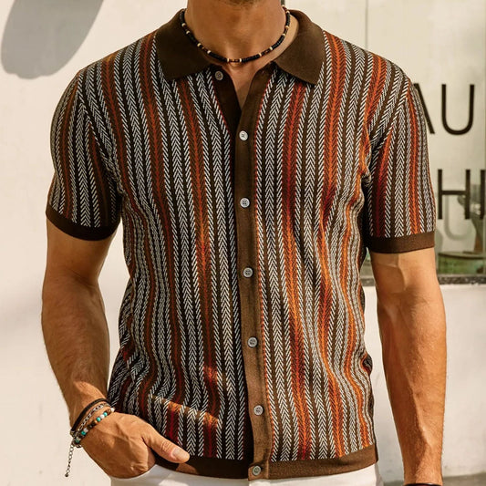 Polo d'été élégant et confortable pour hommes