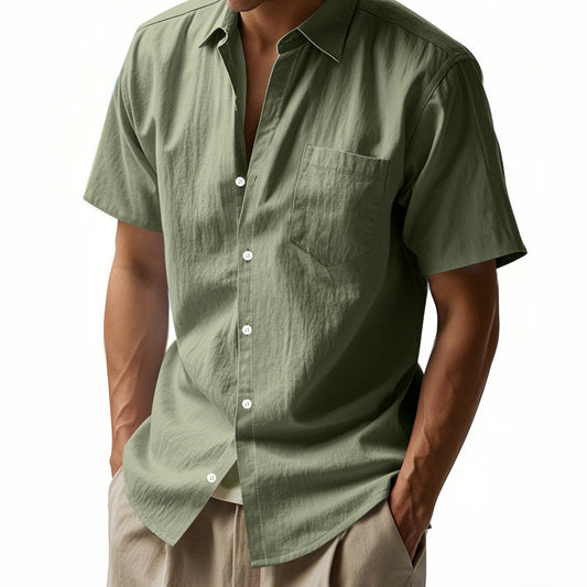 Alvarez - Chemise en lin pour hommes