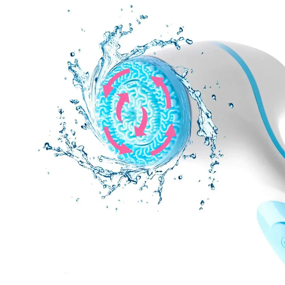 GlowSonic - Nettoyeur Facial Sonique 3-en-1 & Système Spa