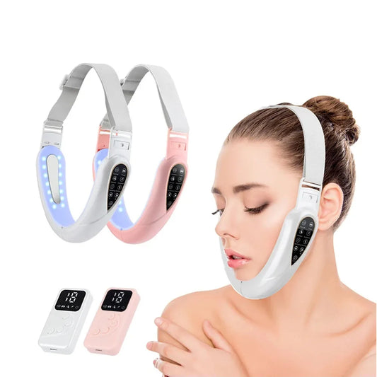 LiftGlow - Lifter de Visage EMS avec Thérapie LED