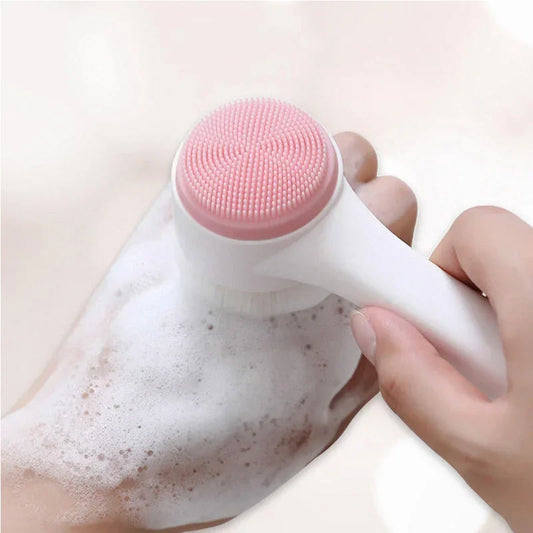 SilkGlow - Nettoyant et Exfoliant pour le Visage en Silicone 3D