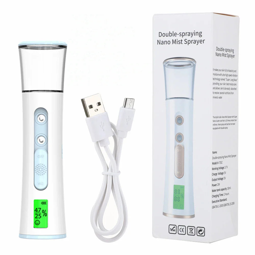 GlowMist - Hydratant de Peau Portable