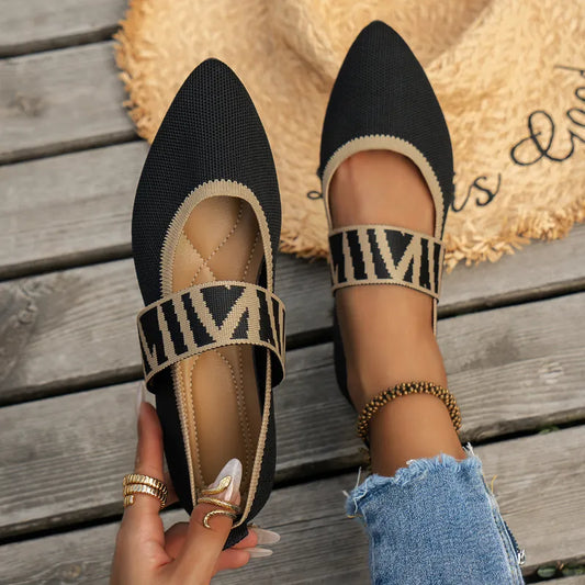 Hayley – Ballerines Élégantes et Confortables