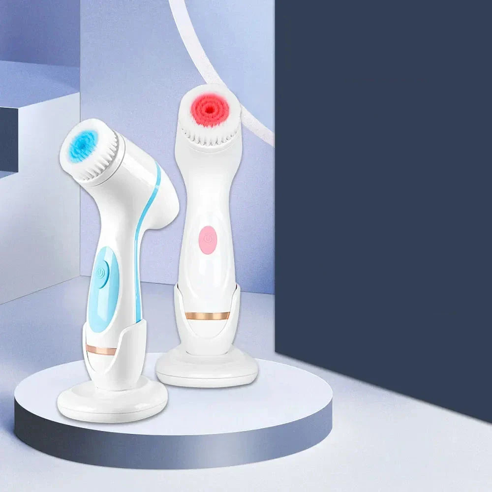 GlowSonic - Nettoyeur Facial Sonique 3-en-1 & Système Spa