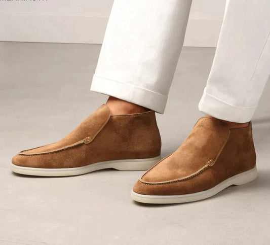 Otis - Mocassins Classiques en Suède pour Hommes
