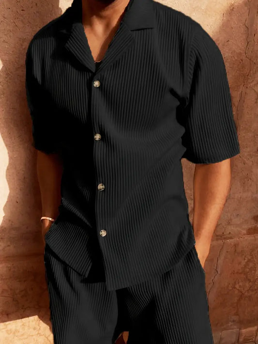 Chemise en Velours Côtelé Luca - Élégance d'Été