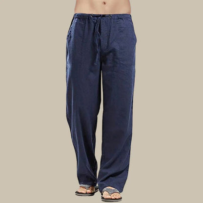 Pantalon d'été en lin confortable - Ylmer