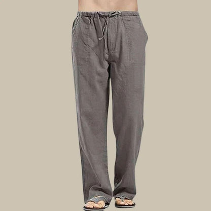 Pantalon d'été en lin confortable - Ylmer