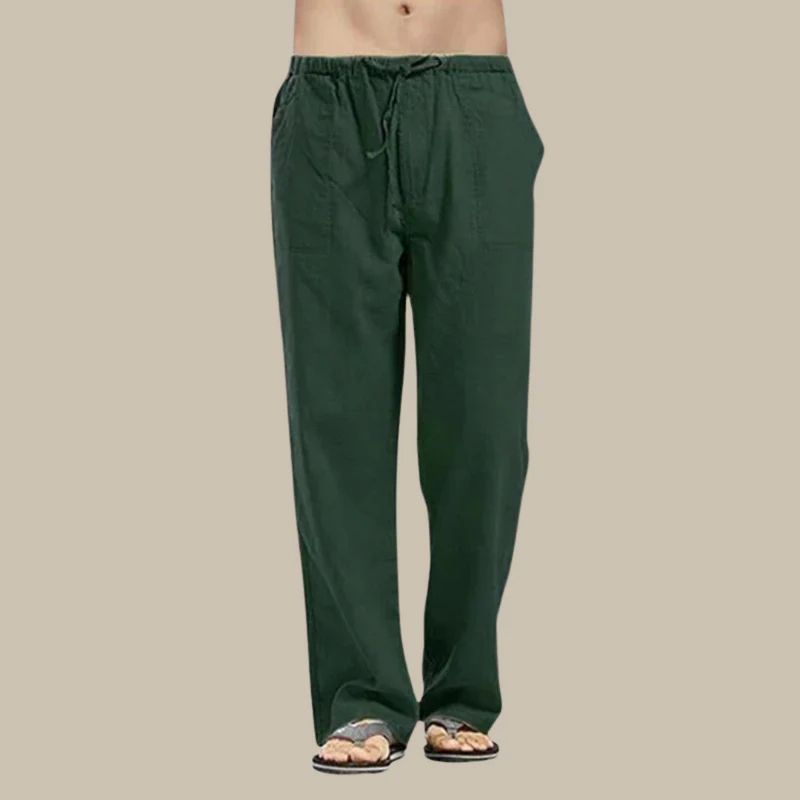 Pantalon d'été en lin confortable - Ylmer