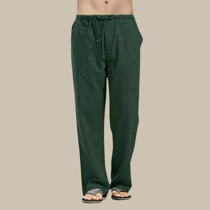 Pantalon d'été en lin confortable - Ylmer