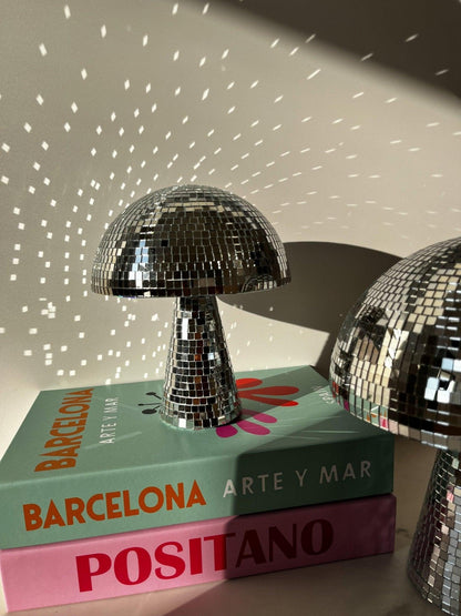 Boule à Facettes Champignon - Spectacle de Lumière Envoûtant
