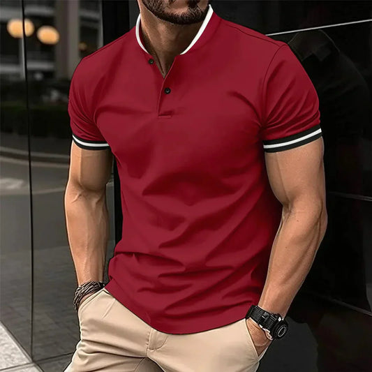 Polo moderne en coton pour hommes - Eden