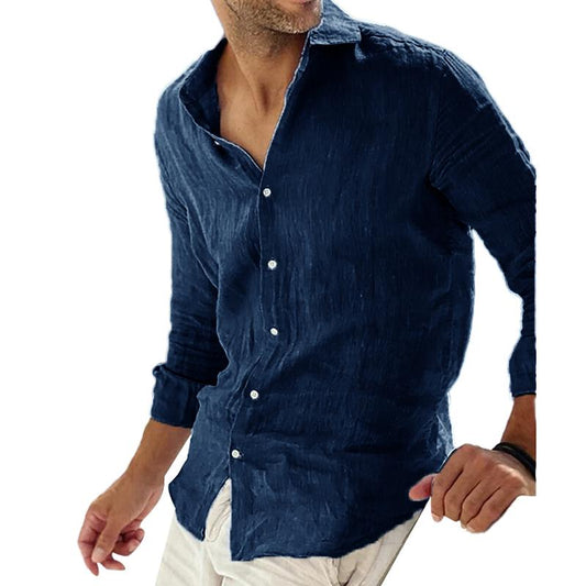 Chemise en Lin Homme | Élégance Décontractée et Respirante
