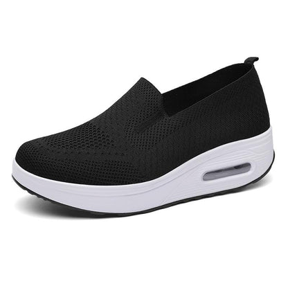 Lina - Chaussures Slip-On en Maille Airstep