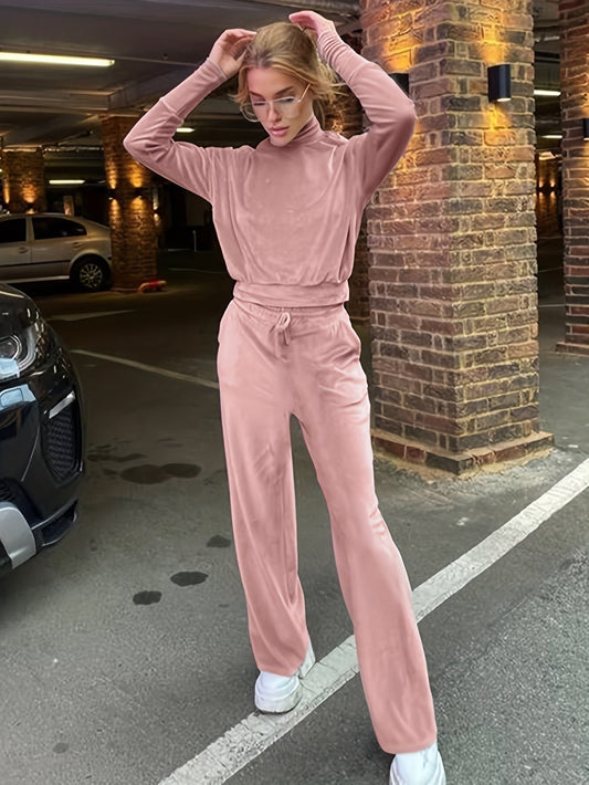 Ensemble Loungewear Velours Birthe - Élégance et Confort