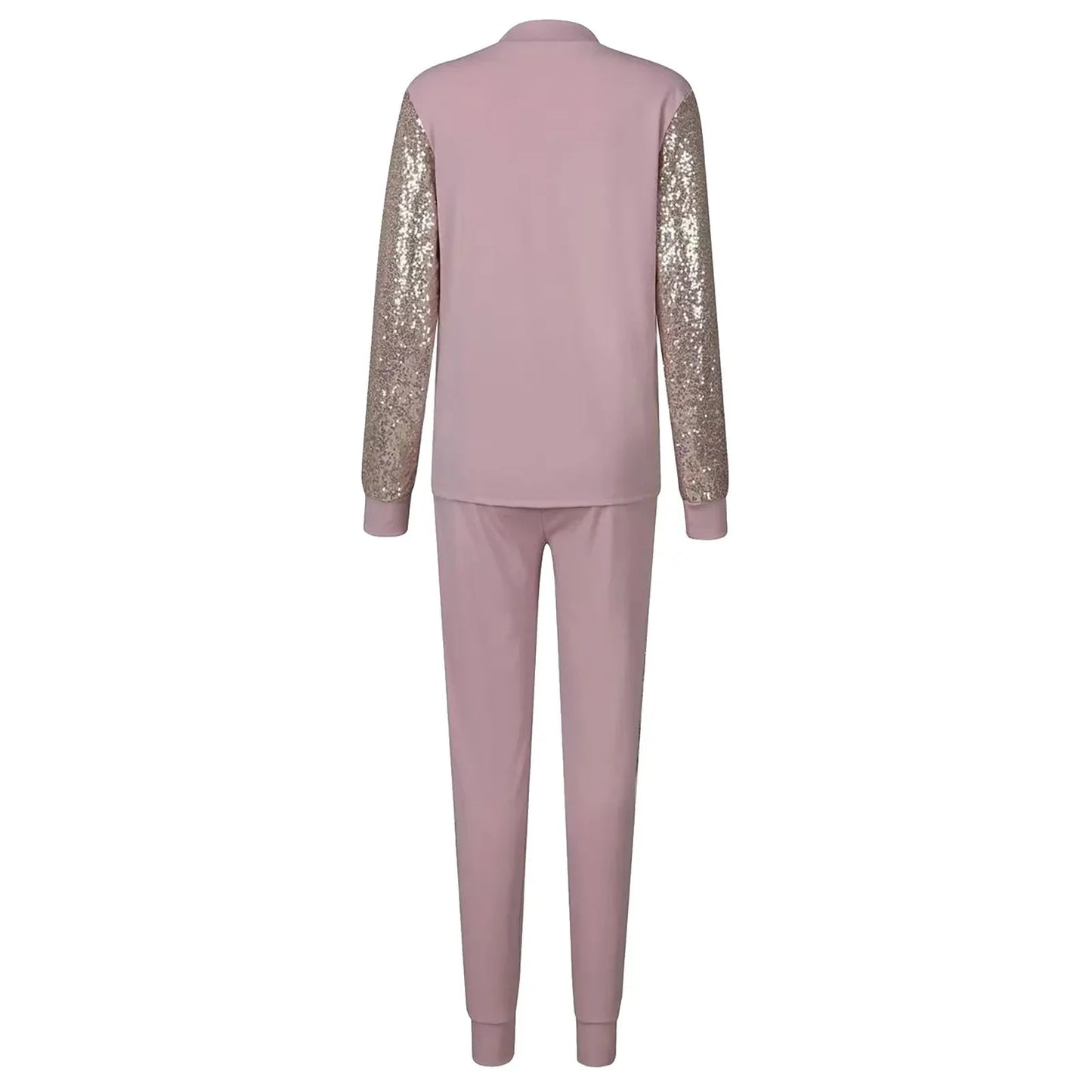 Ensemble Sanna : Pull & Jogging Paillettes Chic
