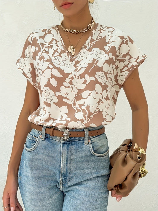 Blouse Fleurie Sina - Élégance et Confort