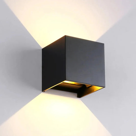 Applique Murale LED Cube Sans Fil - Design Moderne et Écologique